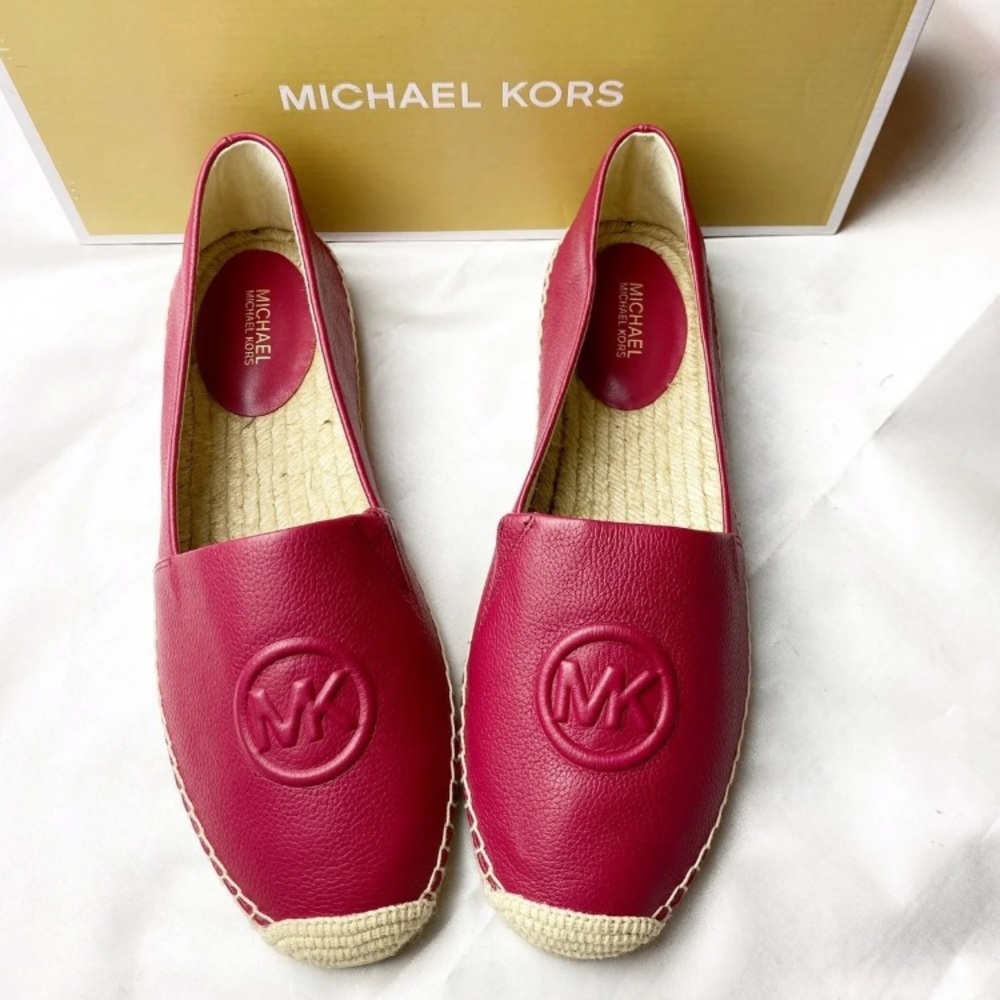 Michael Kors Dylyn Leather Espadrilles